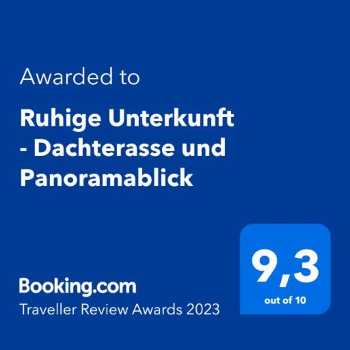 Ruhige Unterkunft - Dachterasse Und Panoramablick Warstein Zewnętrze zdjęcie