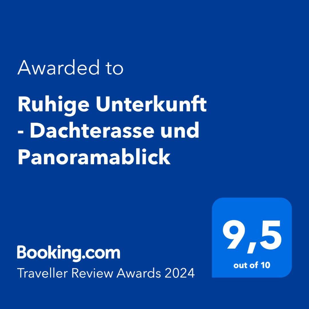 Ruhige Unterkunft - Dachterasse Und Panoramablick Warstein Zewnętrze zdjęcie