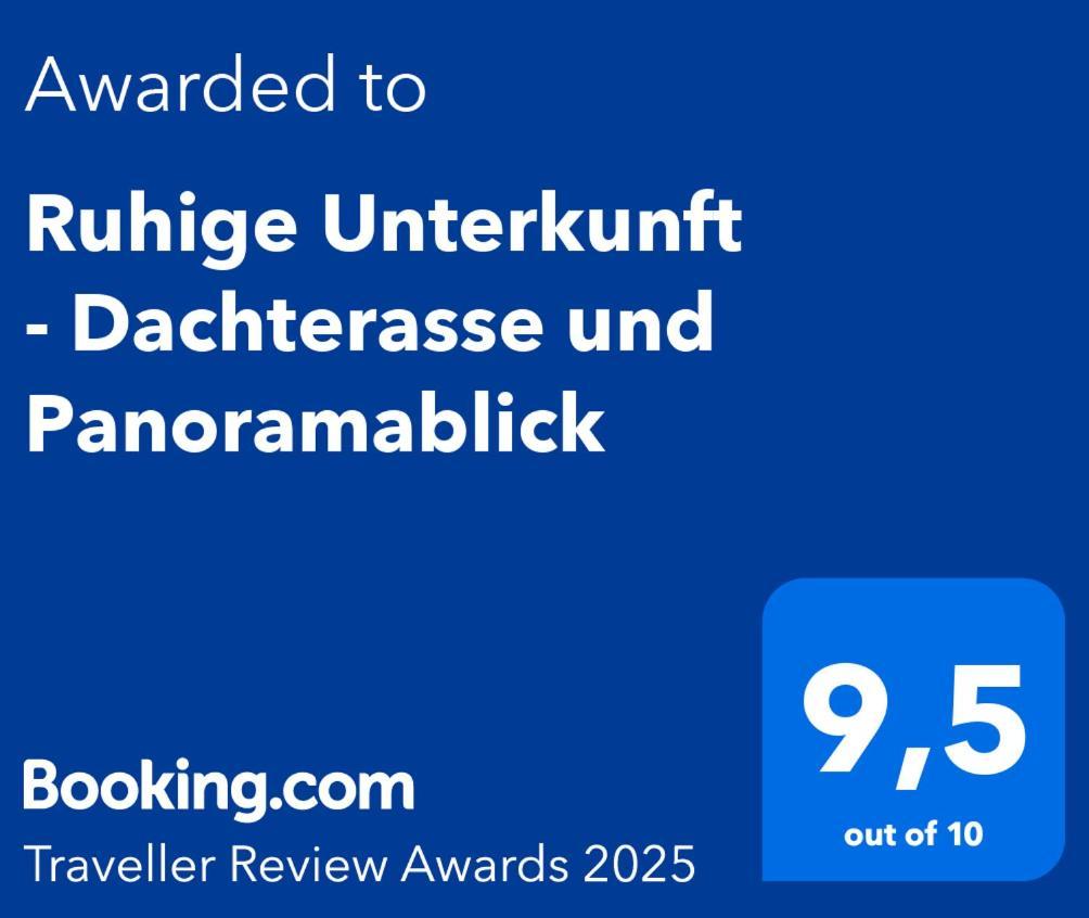 Ruhige Unterkunft - Dachterasse Und Panoramablick Warstein Zewnętrze zdjęcie